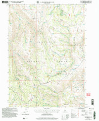 TRAPPER PEAK, ID HISTORICAL MAP GEOPDF 7