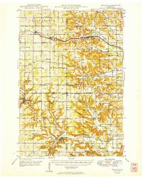 KNAPP, WI HISTORICAL MAP GEOPDF 15X15 GR