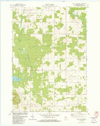 MEAD LAKE EAST, WI HISTORICAL MAP GEOPDF