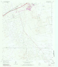 PENWELL, TX HISTORICAL MAP GEOPDF 7.5X7.