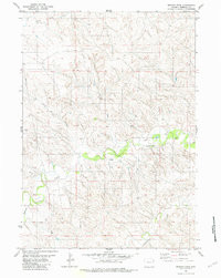 MERCER DRAW, WY HISTORICAL MAP GEOPDF 7.
