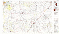 LINCOLN, IL HISTORICAL MAP GEOPDF 30X60