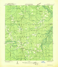 BELLWOOD, LA HISTORICAL MAP GEOPDF 7.5X7