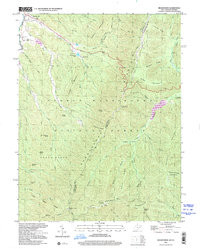 BRANDYWINE, WV-VA HISTORICAL MAP GEOPDF