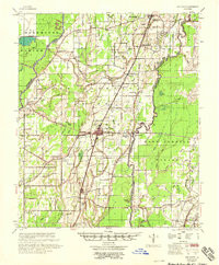 OAK GROVE, LA HISTORICAL MAP GEOPDF 15X1