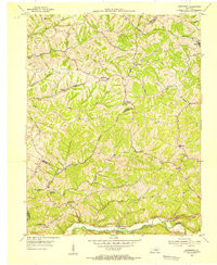 GLENSBORO, KY HISTORICAL MAP GEOPDF 7.5X