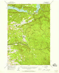 YACOLT, WA HISTORICAL MAP GEOPDF 15X15 G
