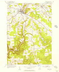 BOONVILLE, NY HISTORICAL MAP GEOPDF 7.5X