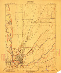 YUBA CITY, CA HISTORICAL MAP GEOPDF 7.5X