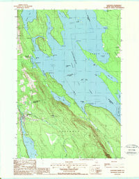 DANFORTH, ME HISTORICAL MAP GEOPDF 7.5X7