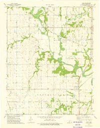 SHAW, KS HISTORICAL MAP GEOPDF 7.5X7.5 G