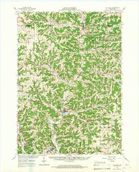 LA FARGE, WI HISTORICAL MAP GEOPDF 15X15