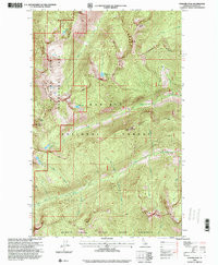 PYRAMID PEAK, ID HISTORICAL MAP GEOPDF 7