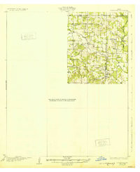 SPRINGTOWN, TX HISTORICAL MAP GEOPDF 15X