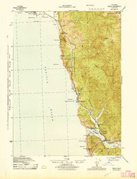 KLAMATH, CA HISTORICAL MAP GEOPDF 15X15