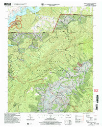 SHADY VALLEY, TN-VA HISTORICAL MAP GEOPD
