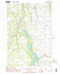 CLIFF LAKE, MT HISTORICAL MAP GEOPDF 7.5