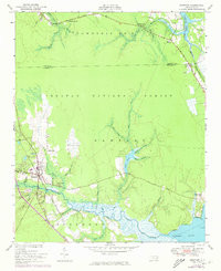 NEWPORT, NC HISTORICAL MAP GEOPDF 7.5X7.