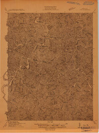 INEZ, KY-WV HISTORICAL MAP GEOPDF 15X15