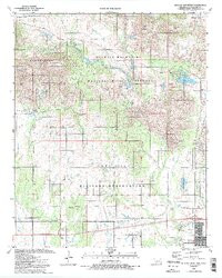 QUANAH MOUNTAIN, OK HISTORICAL MAP GEOPD