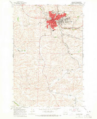 PULLMAN, WA HISTORICAL MAP GEOPDF 7.5X7.