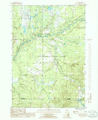 SHARON, MI HISTORICAL MAP GEOPDF 7.5X7.5