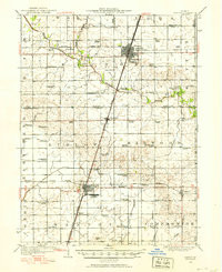 PAXTON, IL HISTORICAL MAP GEOPDF 15X15 G