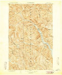 STEHEKIN, WA HISTORICAL MAP GEOPDF 30X30