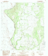 INDIO CREEK, TX HISTORICAL MAP GEOPDF 7.