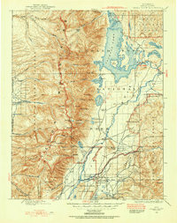 GRAND TETON, WY HISTORICAL MAP GEOPDF 30