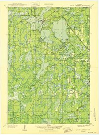 LAC DU FLAMBEAU, WI HISTORICAL MAP GEOPD