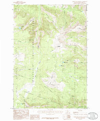 PICKET PIN MOUNTAIN, MT HISTORICAL MAP G