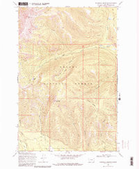 STONEWALL MOUNTAIN, MT HISTORICAL MAP GE