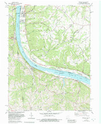 MOSCOW, OH-KY HISTORICAL MAP GEOPDF 7.5X