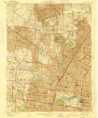 CLAYTON, MO HISTORICAL MAP GEOPDF 7.5X7.