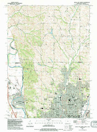 SIOUX CITY NORTH, IA-SD HISTORICAL MAP G