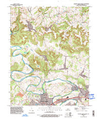 BOWLING GREEN NORTH, KY HISTORICAL MAP G
