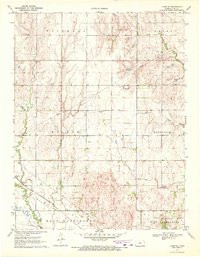 LYONS SE, KS HISTORICAL MAP GEOPDF 7.5X7