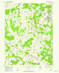 HERNDON, VA HISTORICAL MAP GEOPDF 7.5X7.