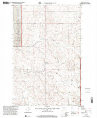 KEENE, ND HISTORICAL MAP GEOPDF 7.5X7.5