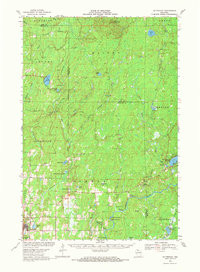 BUTTERNUT, WI HISTORICAL MAP GEOPDF 15X1