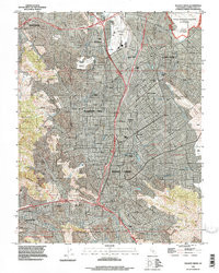 WALNUT CREEK, CA HISTORICAL MAP GEOPDF 7