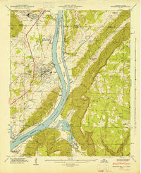 BRIDGEPORT, AL-TN HISTORICAL MAP GEOPDF