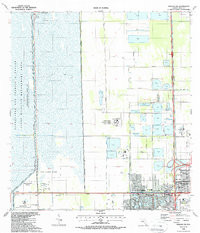 HIALEAH SW, FL HISTORICAL MAP GEOPDF 7.5