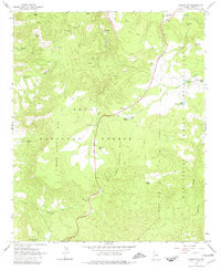 CHRYSOTILE, AZ HISTORICAL MAP GEOPDF 7.5