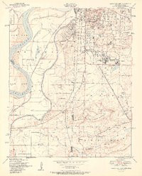 SOUTH FORT SMITH, AR-OK HISTORICAL MAP G