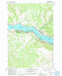 LYLE, WA-OR HISTORICAL MAP GEOPDF 7.5X7.