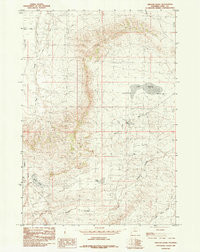 OREGON BASIN, WY HISTORICAL MAP GEOPDF 7