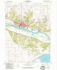 MARSEILLES, IL HISTORICAL MAP GEOPDF 7.5