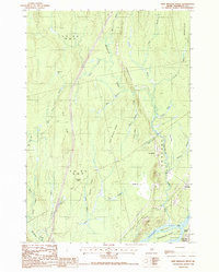 NINE MEADOW RIDGE, ME HISTORICAL MAP GEO
